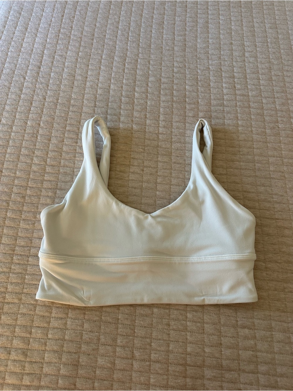 Lululemon White Sports Bra